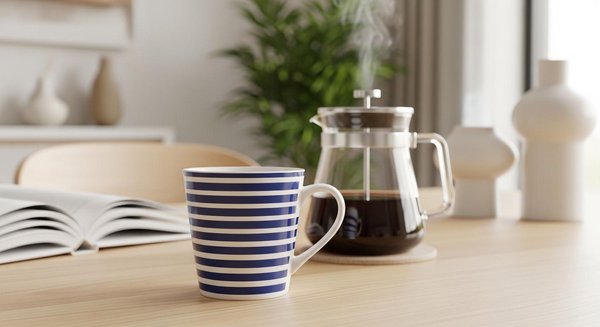Le mug marinière : la touche déco incontournable pour une pause café tendance